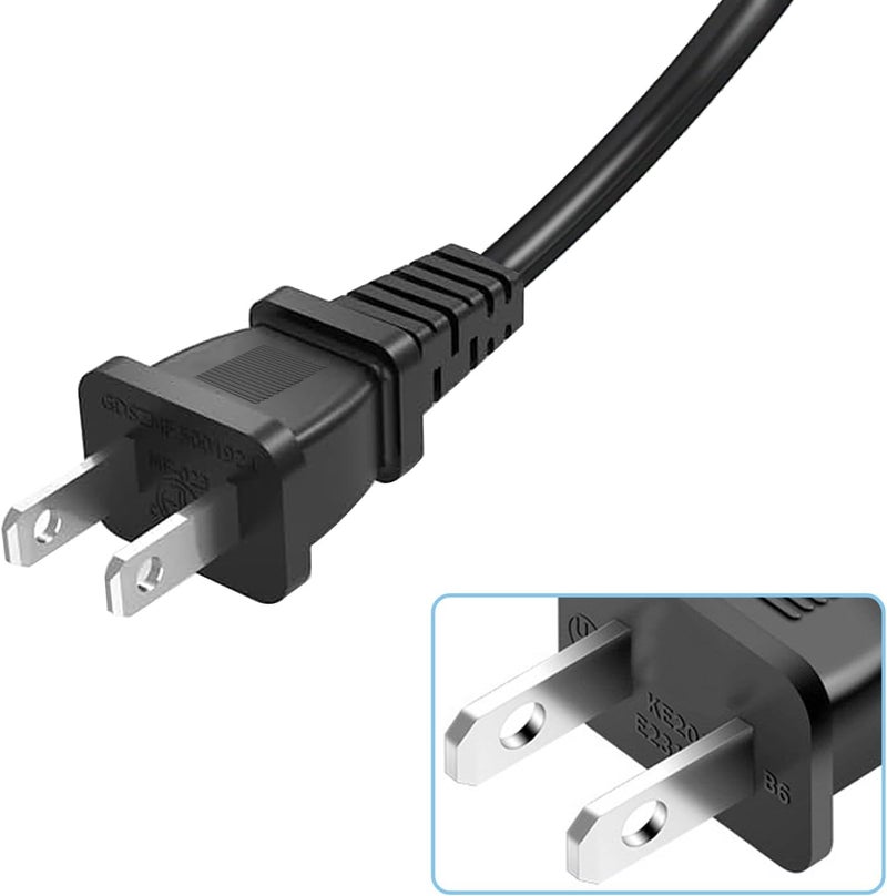 AIDOIT 6.6Ft AC Power Supply Cord Replacement for Electric Recliner or Lift Chairs Okin, Limoss, Pride, Lazboy, Berkline and More - Image 4